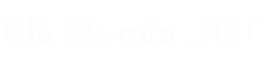 Olá Mundo .NET Logotipo